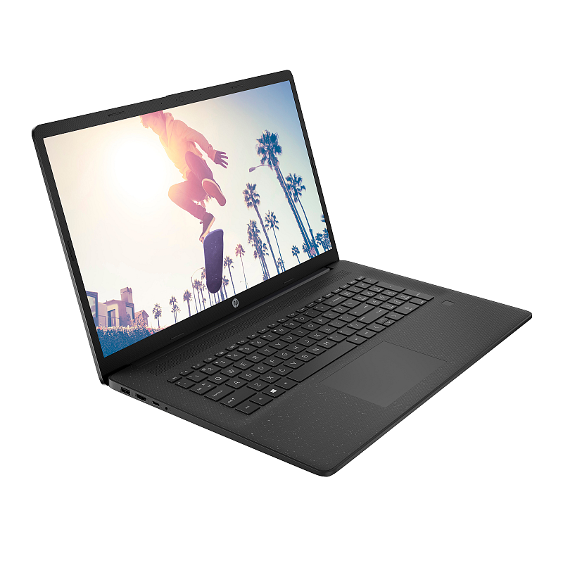 HP 17-cp3474ng AMD Ryzen™ 7 7730U Laptop 43,9 cm (17.3") Full HD 16 GB DDR4-SDRAM 512 GB SSD Wi-Fi 6 (802.11ax) FreeDOS Schwarz