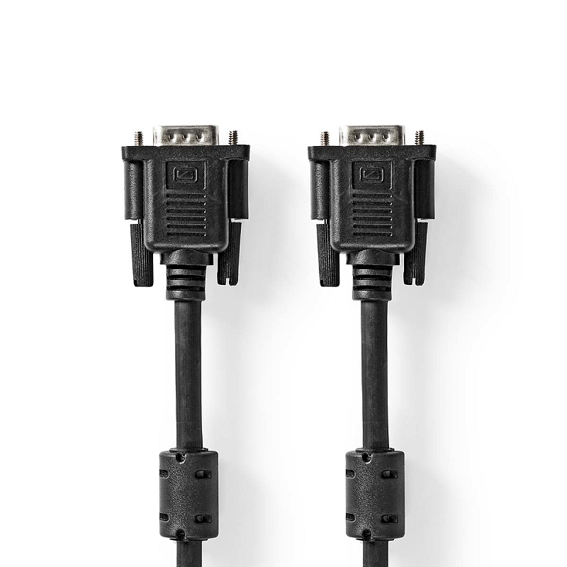 Nedis CCGL59000BK30 VGA-Kabel 3 m VGA (D-Sub) Schwarz