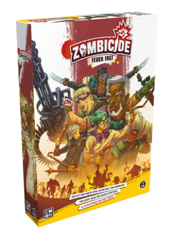 Asmodee Zombicide Feuer Frei 30 min Brettspiel Strategie