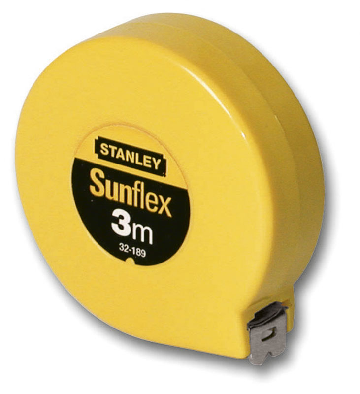 Stanley 0-32-189 Maßband 3 m Acrylnitril-Butadien-Styrol (ABS) Gelb