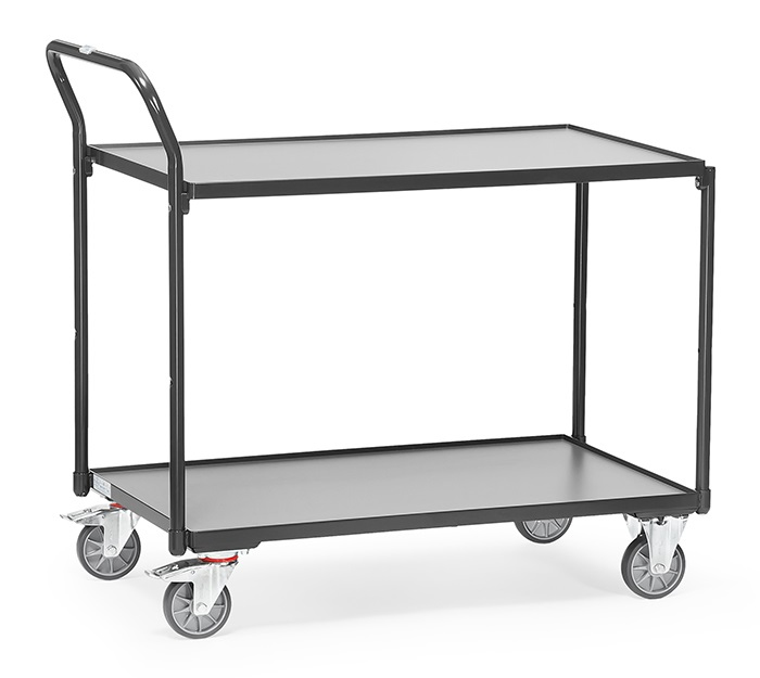 fetra 2740/7016 Bollerwagen Sperrholz, Stahl Regalwagen