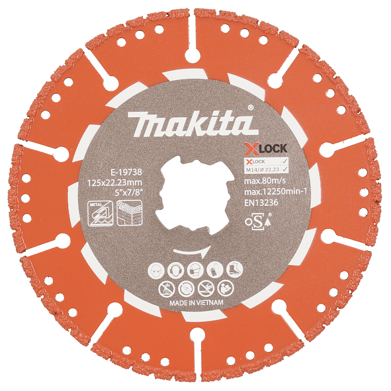Makita E-19738 Winkelschleifer-Zubehör