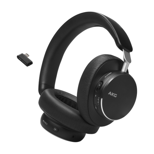AKG N9 Hybrid Kopfhörer Verkabelt & Kabellos Kopfband Anrufe/Musik Bluetooth Schwarz