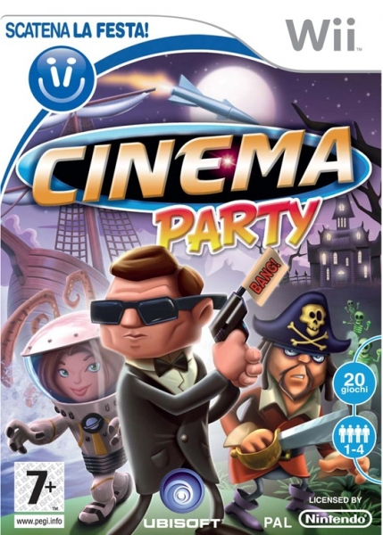 Ubisoft Scatena la festa! Cinema Party, Wii Italienisch