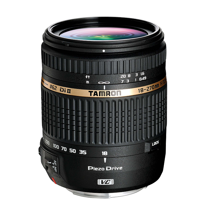 Tamron AF 18-270mm F/3.5-6.3 Di II VC PZD SLR Schwarz