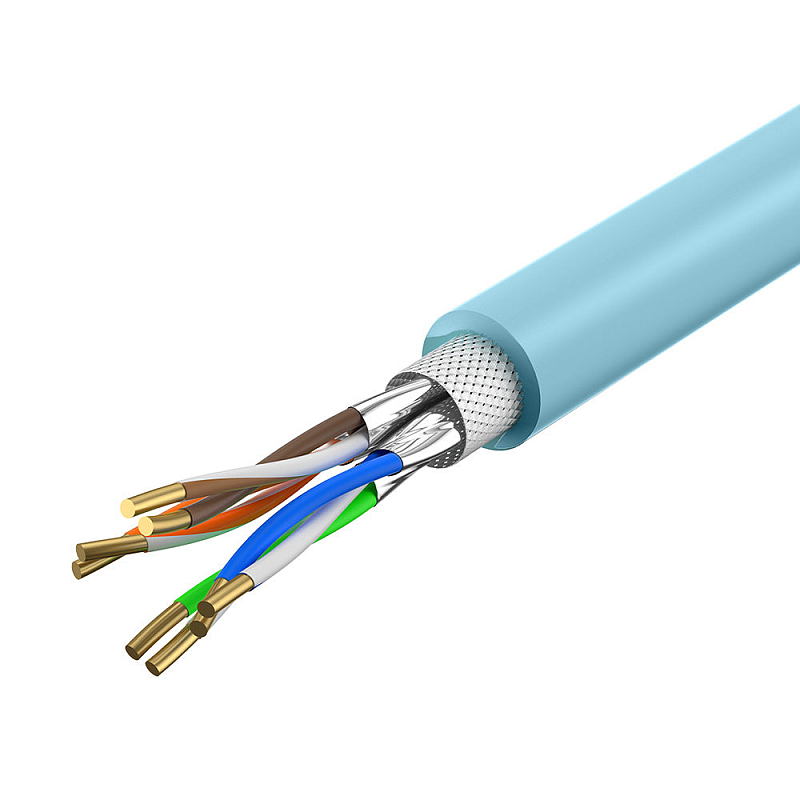 UNITEK C18121BL Netzwerkkabel Blau 305 m Cat6a S/FTP (S-STP)