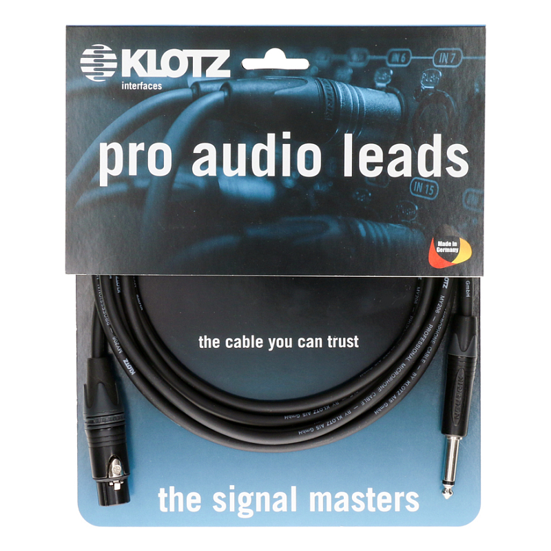 KLOTZ AIS GmbH M1FP1N0100 Audio-Kabel 1 m