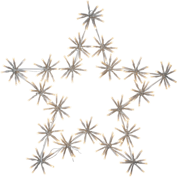 Star Trading Flower Star Leichte Dekorationsfigur 200 Glühbirne(n) LED
