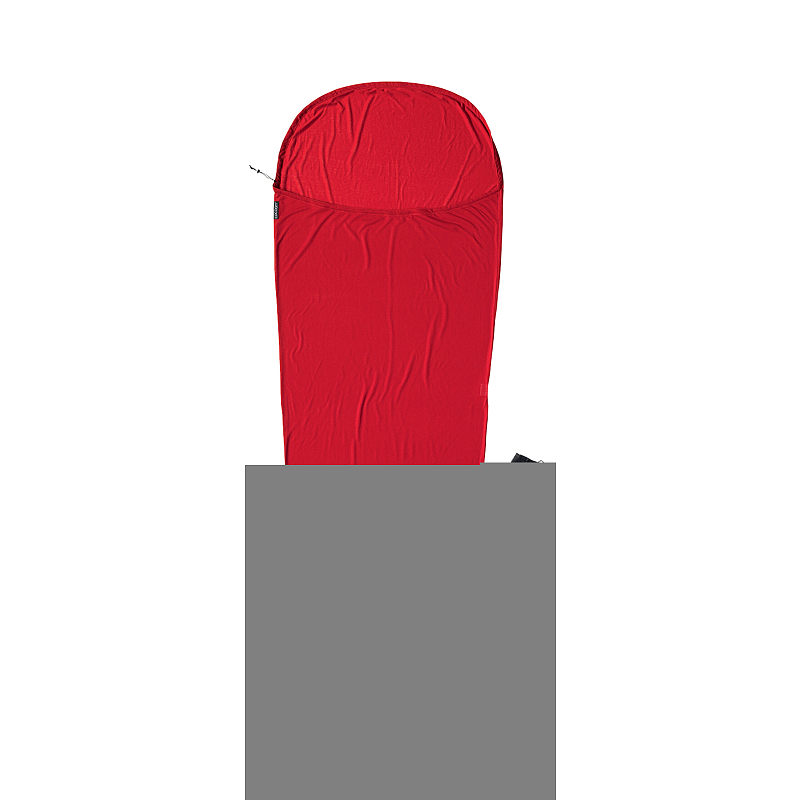 Cocoon MummyLiner Mumienschlafsack Baumwolle Rot