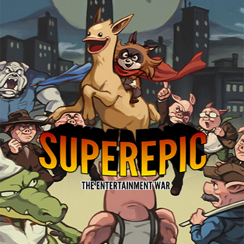 Numskull Games SuperEpic: The Entertainment War - Badge Collector's Edition Kollektion Nintendo Switch