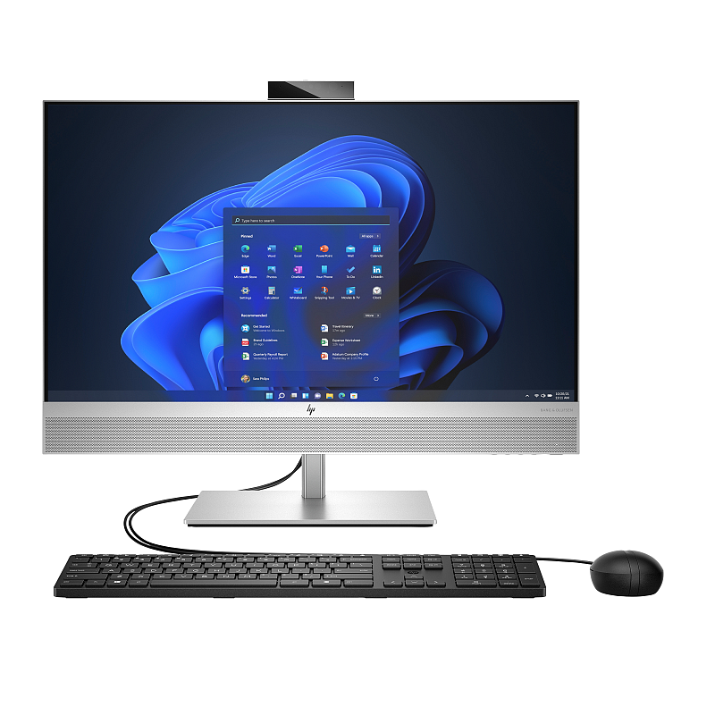 HP EliteOne 870 G9 Intel® Core™ i5 i5-12500 68,6 cm (27") 2560 x 1440 Pixel All-in-One-PC 16 GB DDR5-SDRAM 512 GB SSD Windows 11 Pro Wi-Fi 6E (802.11ax) Silber