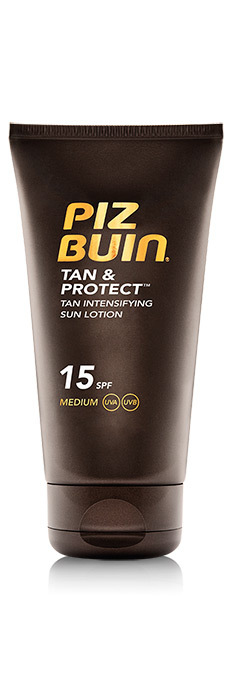 Piz Buin Tan & Protect Sonnenschutzlotion Körper 15 Erwachsene