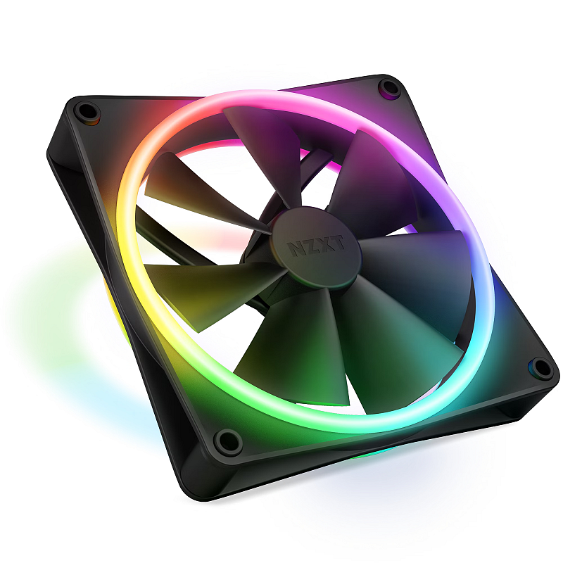 NZXT F120 RGB DUO Ventilator 12 cm Schwarz 1 Stück(e)