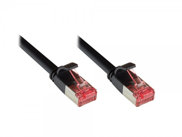 Alcasa 806U-CF030S Netzwerkkabel Schwarz, Rot 3 m Cat6 U/FTP (STP)