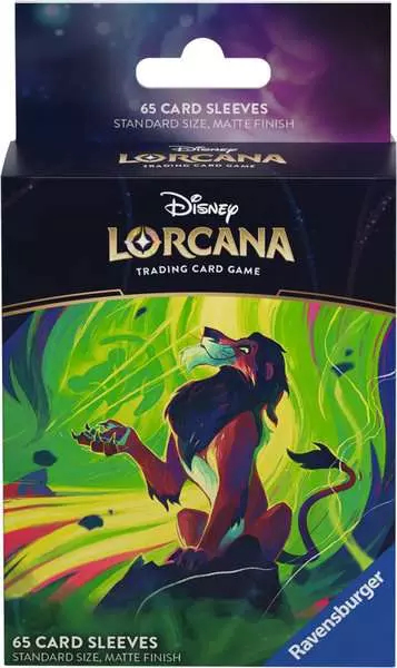 Ravensburger Disney Lorcana TCG Azurite Sea - Scar Kartenhülle