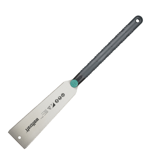 wolfcraft GmbH 6951000 Handsäge Japansäge 24 cm Schwarz, Edelstahl