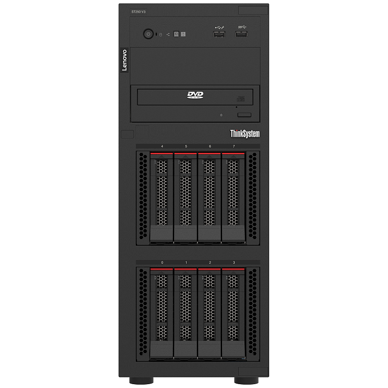 Lenovo ThinkSystem ST250 V3 Server Tower Intel® Xeon® 6353P 2,7 GHz 16 GB DDR5-SDRAM 800 W