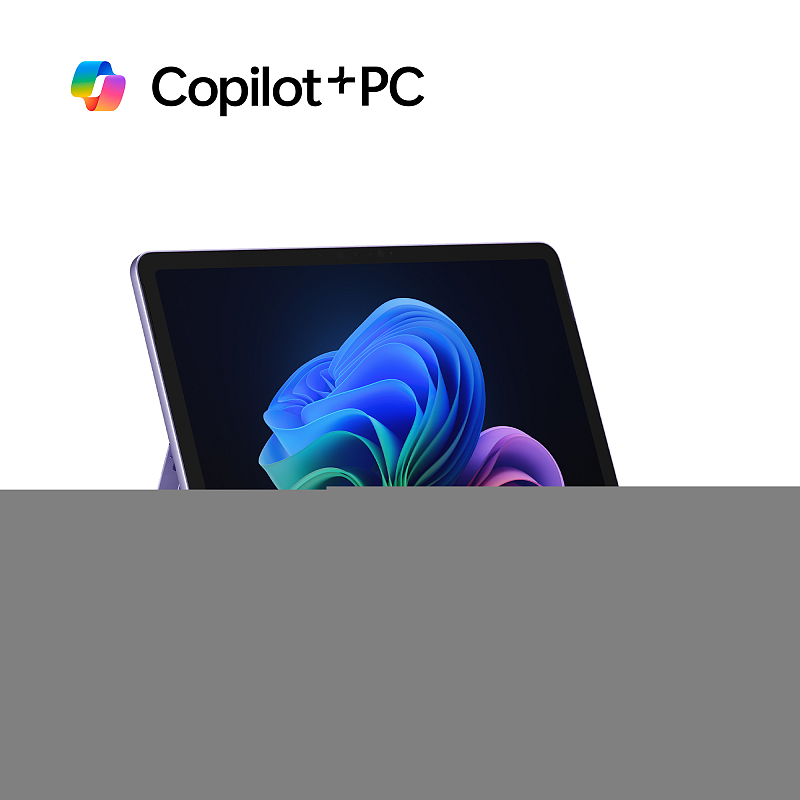 Microsoft Surface Pro 12" Snapdragon 512 GB 30,5 cm (12") 16 GB Wi-Fi 7 (802.11be) Windows 11 Home Violett