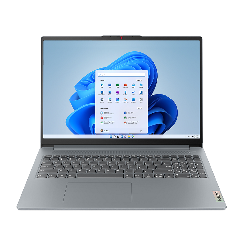 Lenovo IdeaPad Slim 3 16ABR8 AMD Ryzen™ 7 PRO 7730U Laptop 40,6 cm (16") WUXGA 16 GB DDR4-SDRAM 1 TB SSD Wi-Fi 6 (802.11ax) Deutsch Grau