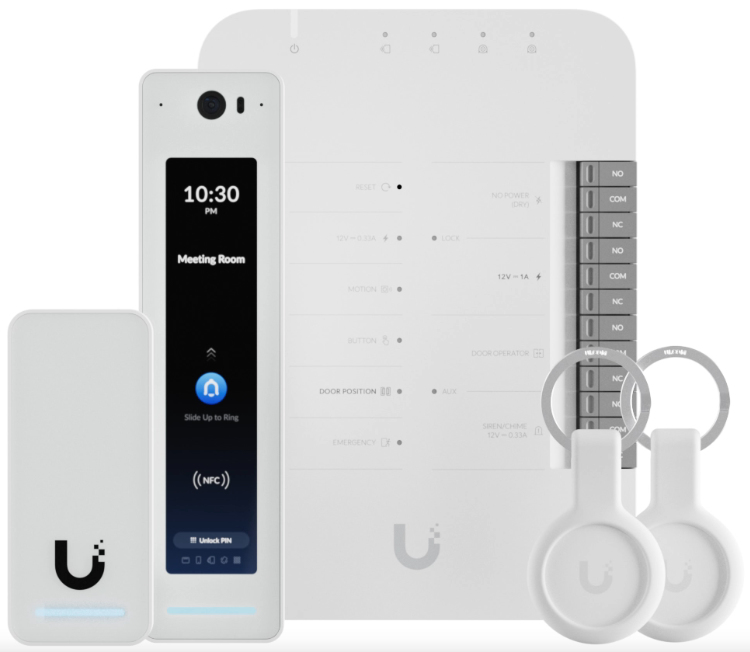 Ubiquiti G2 Starter Kit Professional Sicherheitszugangskontrollsystem Silber