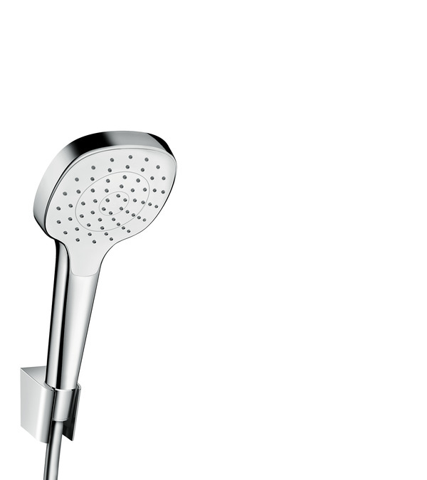 Hansgrohe Croma Select E 1,25 m Chrom, Weiß