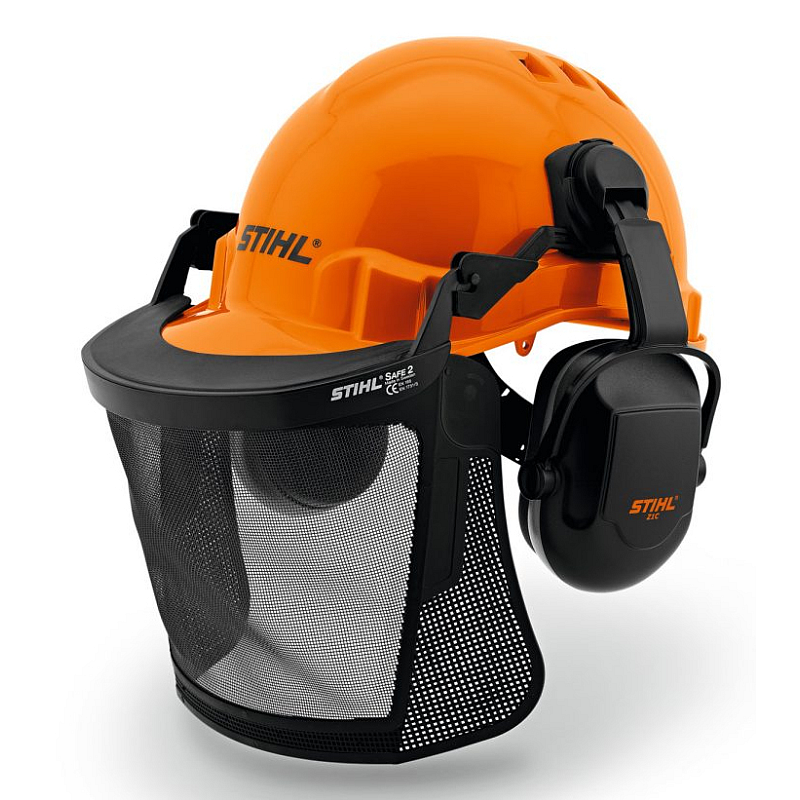 Stihl Function Basic Nylon Schwarz, Orange