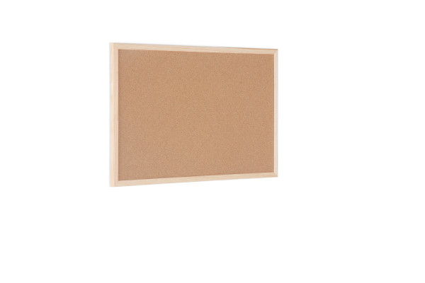 Bi-Office MC030012010 Pinnwand Feste Pinnwand Kiefer Kork, Holz