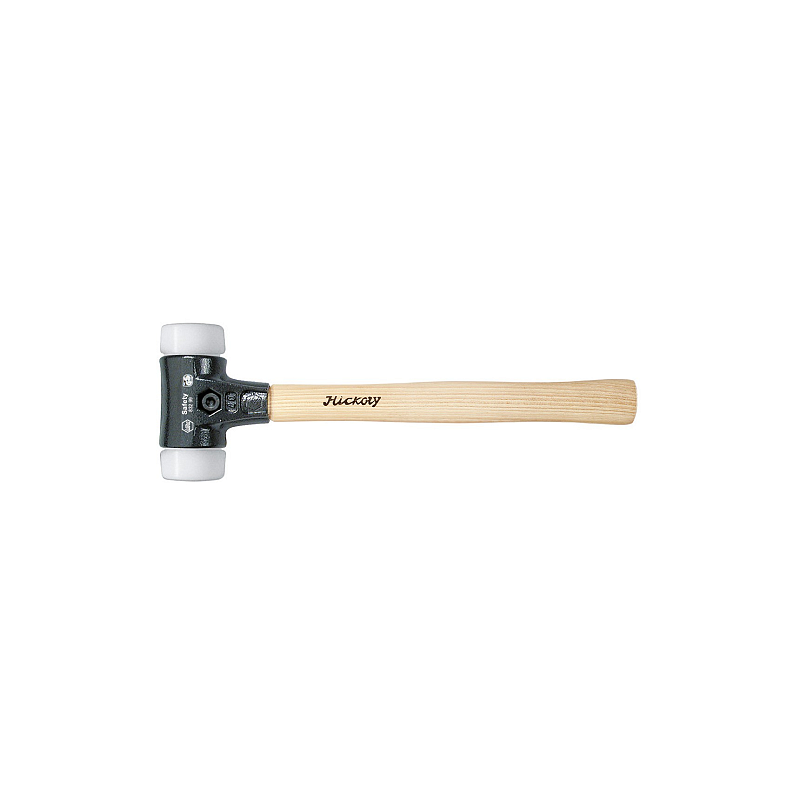 Wiha 26645 Hammer Rückschlagfreier Hammer Schwarz, Weiß