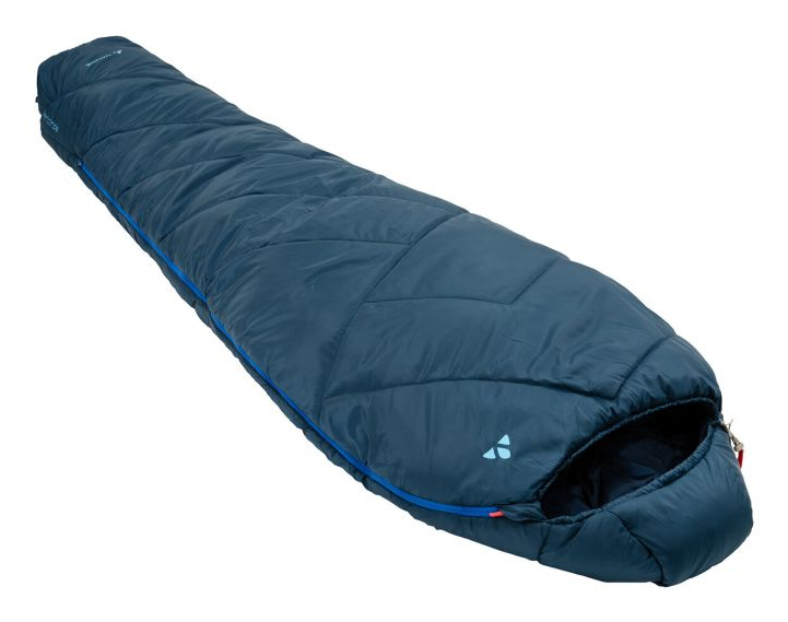 VAUDE Sioux 800 II S Erwachsener Mumienschlafsack Recyceltes Polyester Blau