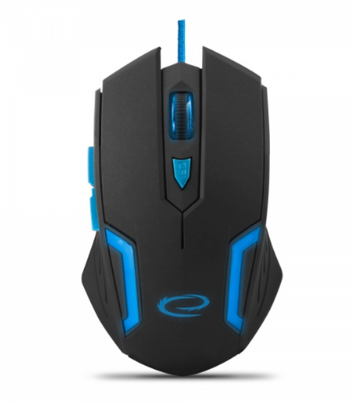 Esperanza EGM205B Maus Gaming rechts USB Typ-A Optisch 2400 DPI