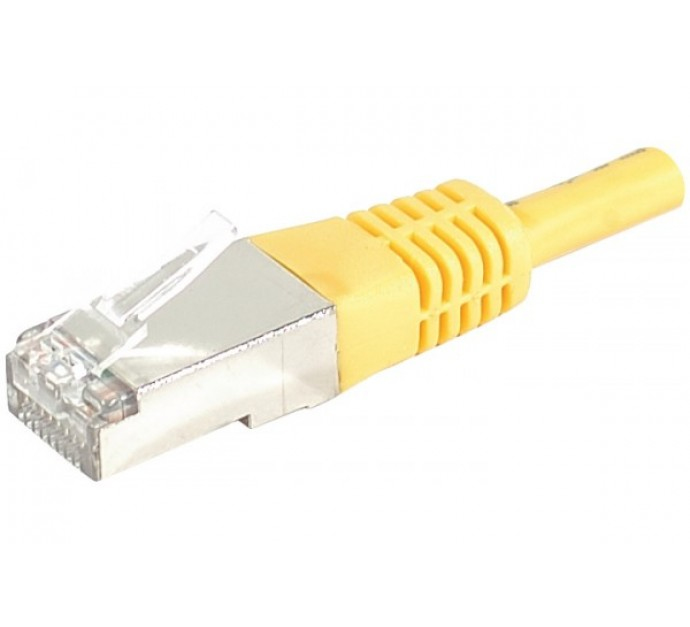 CUC Exertis Connect 858338 Netzwerkkabel Gelb 15 m Cat6a S/FTP (S-STP)