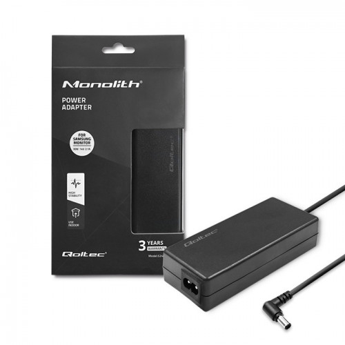 Qoltec 52400 Netzteil & Spannungsumwandler Drinnen 30 W Schwarz