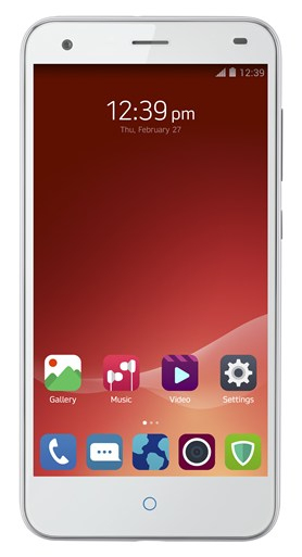 ZTE Blade S6 12,7 cm (5") Dual-SIM Android 5.0 4G Mikro-USB 2 GB 16 GB 2400 mAh Silber