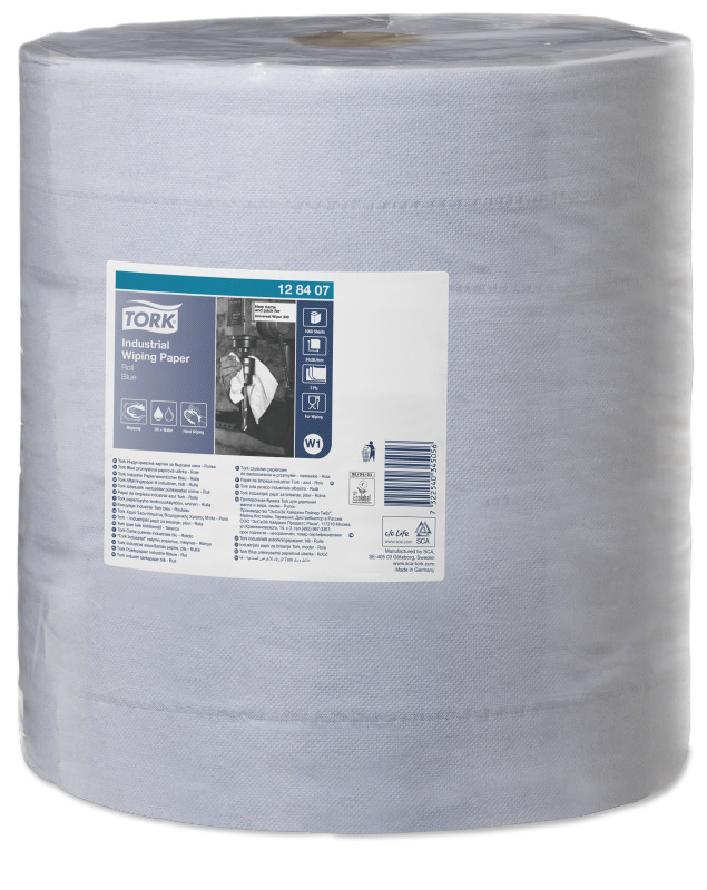 Tork 128407 Papiertuch 1000 Blätter Blau 340 m