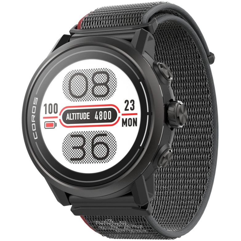 Coros Apex 2 3,05 cm (1.2") LCD 20 mm Digital 240 x 240 Pixel Touchscreen Schwarz WLAN GPS