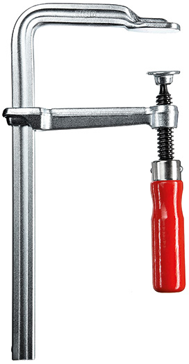 BESSEY GS80 Schraubzwinge F-Klammer 80 cm Aluminium, Rot