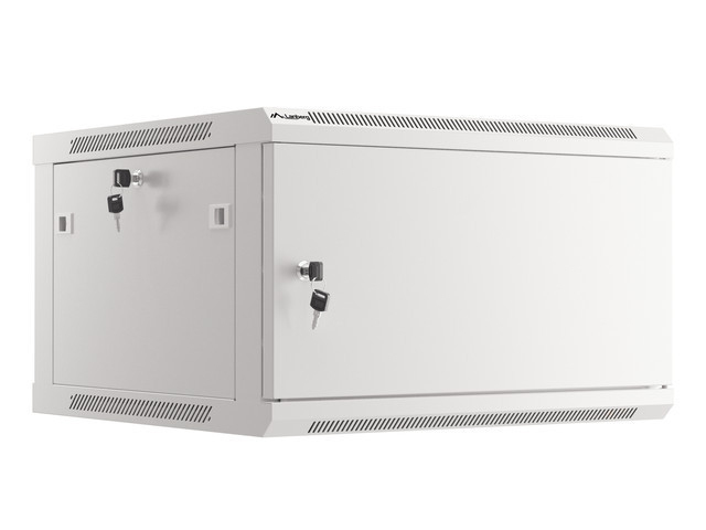 Lanberg WF01-6606-00S Rack 6U Wandmontiertes Regal Grau