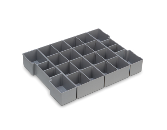 L-BOXX 6000010098 Zubehör für Aufbewahrungsbox Grau Einsatz-Set
