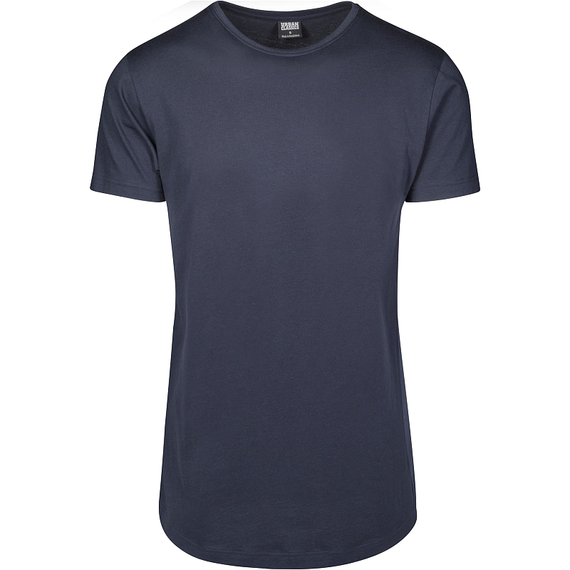 Urban Classics Shaped Long Tee T-Shirt Rundhals Kurzärmel Baumwolle