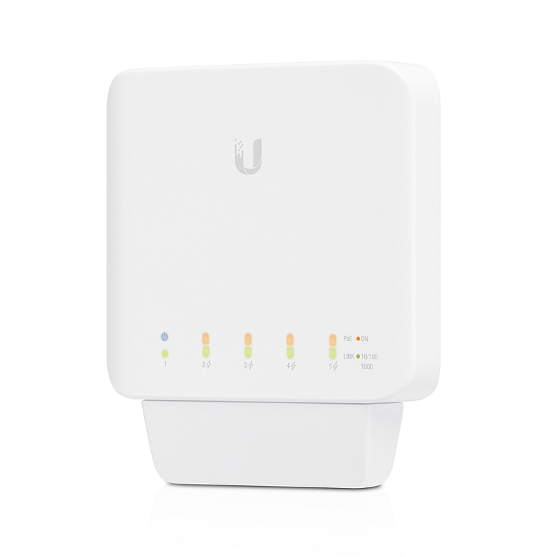 Ubiquiti UniFi USW‑FLEX Managed L2 Gigabit Ethernet (10/100/1000) Power over Ethernet (PoE) Weiß