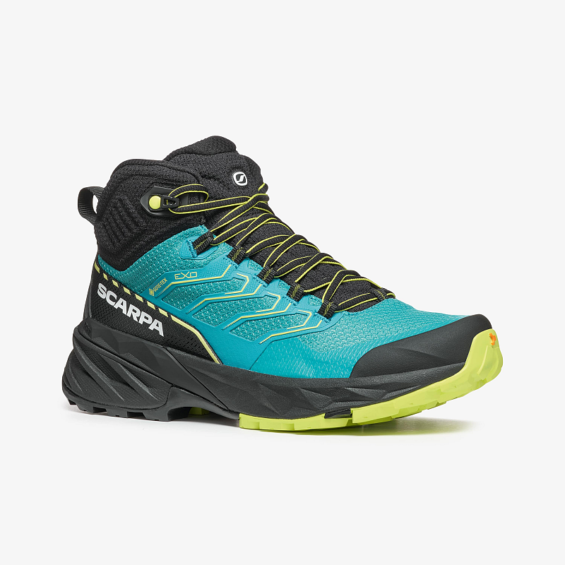 Scarpa RUSH 2 MID GTX WOMAN Weiblich Erwachsener Blau, Limette