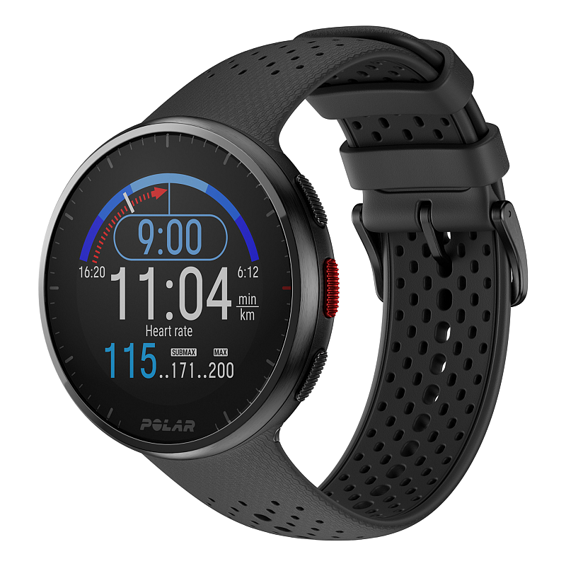 Polar Pacer Pro 3,05 cm (1.2") MIP 45 mm Digital 240 x 240 Pixel Grau GPS