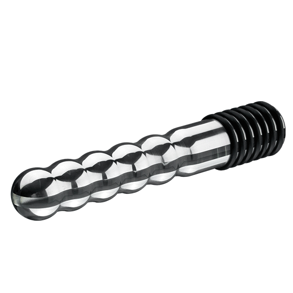 ElectraStim Wave Metal BiPolar Electro Dildo Klassischer Dildo Analverkehr, Vaginaler Sex Aluminium 135 mm 2,8 cm