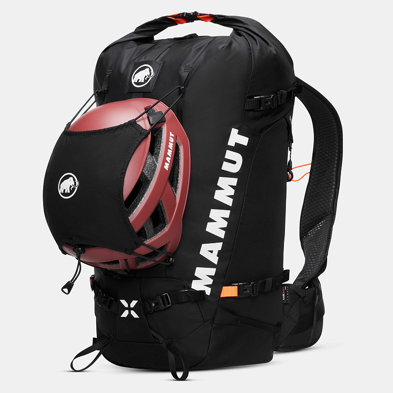 Mammut 2810-00121-0001-1 Rucksackzubehör Helmhalterung für Rucksäcke Elastan, Polyamide (PA) Schwarz