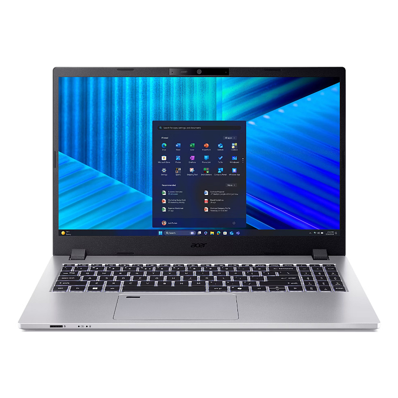 Acer TravelMate P2 TMP215-75-G2-TCO-54C5 Intel Core Ultra 5 125H Laptop 39,6 cm (15.6") Full HD 16 GB DDR5-SDRAM 512 GB SSD Wi-Fi 6E (802.11ax) Windows 11 Pro Deutsch Silber