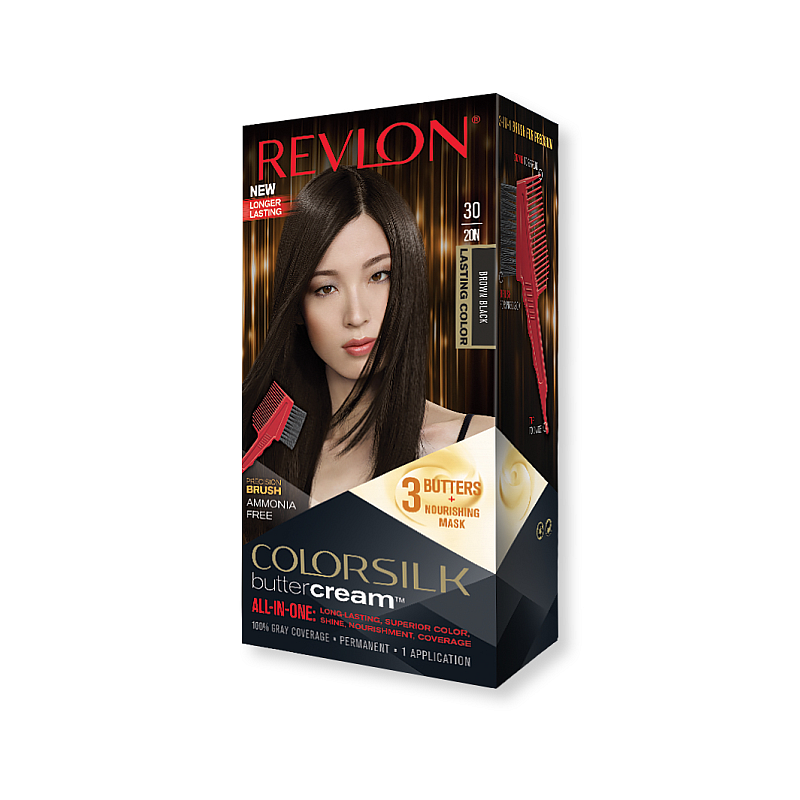 Revlon ColorSilk Buttercream Haarfarbe Braun