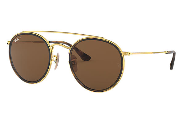 Ray-Ban ROUND DOUBLE BRIDGE Sonnenbrille Rund