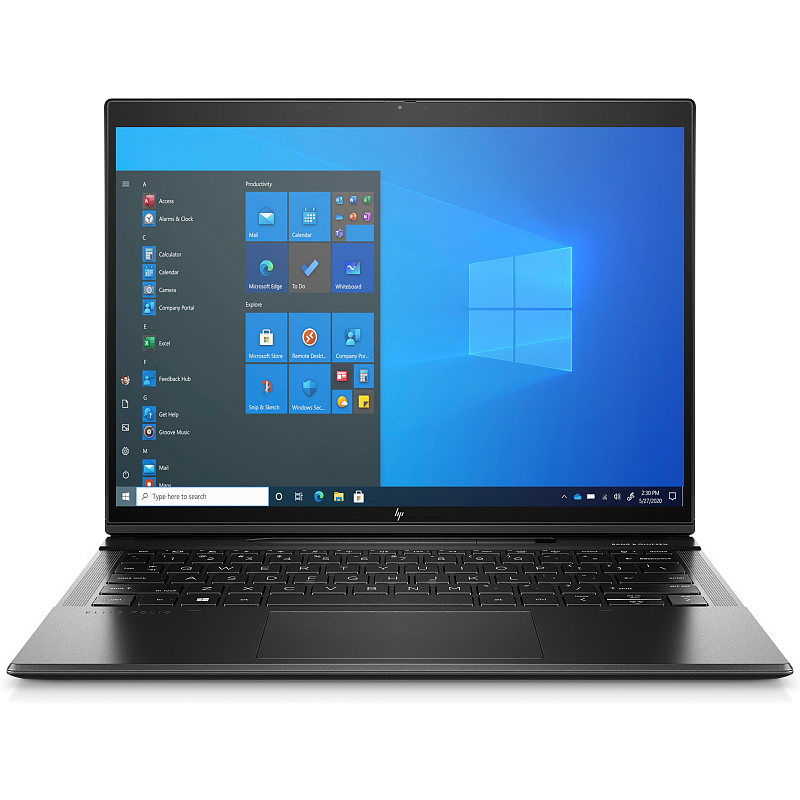 HP Elite Folio Snapdragon 8CX Hybrid (2-in-1) 34,3 cm (13.5") Touchscreen WUXGA+ 8 GB LPDDR4x-SDRAM 256 GB SSD Wi-Fi 5 (802.11ac) Windows 10 Pro Schwarz