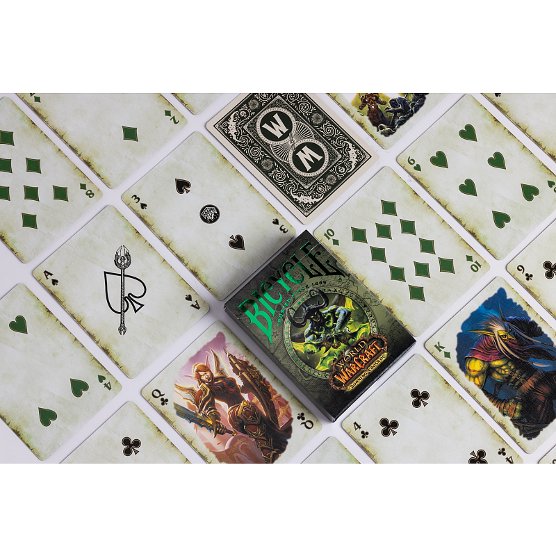 Bicycle World Of Warcaft Burning Crusade Spielkarten 56 Stück(e)
