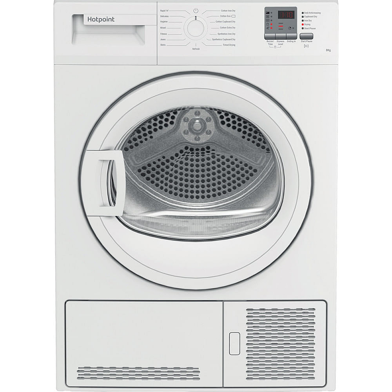 Hotpoint C HD C82 WWGD UK Wäschetrockner Freistehend Frontlader 8 kg Weiß